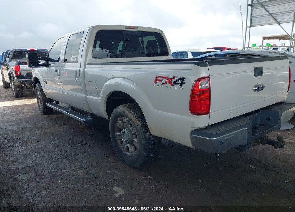 2014 FORD F-250 LARIAT VIN: 1FT7W2BT9EEA14747