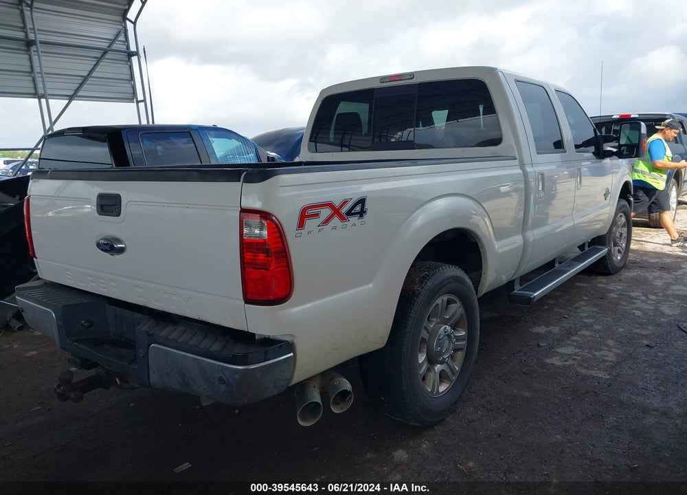 2014 FORD F-250 LARIAT VIN: 1FT7W2BT9EEA14747