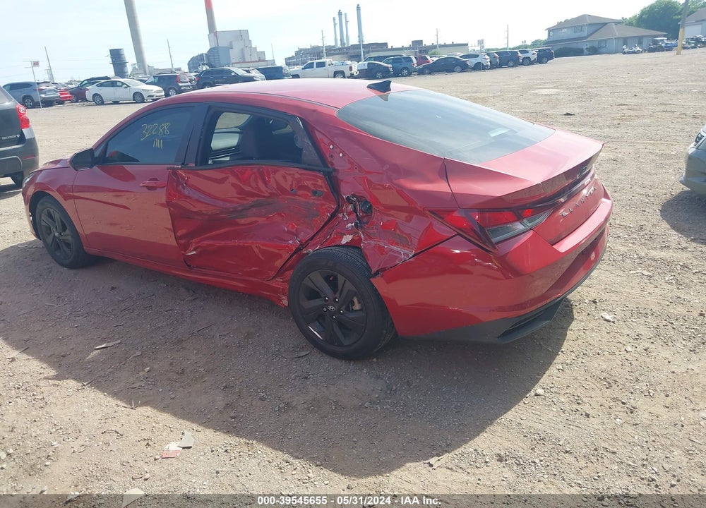 2022 HYUNDAI ELANTRA SEL VIN: KMHLM4AG3NU339173