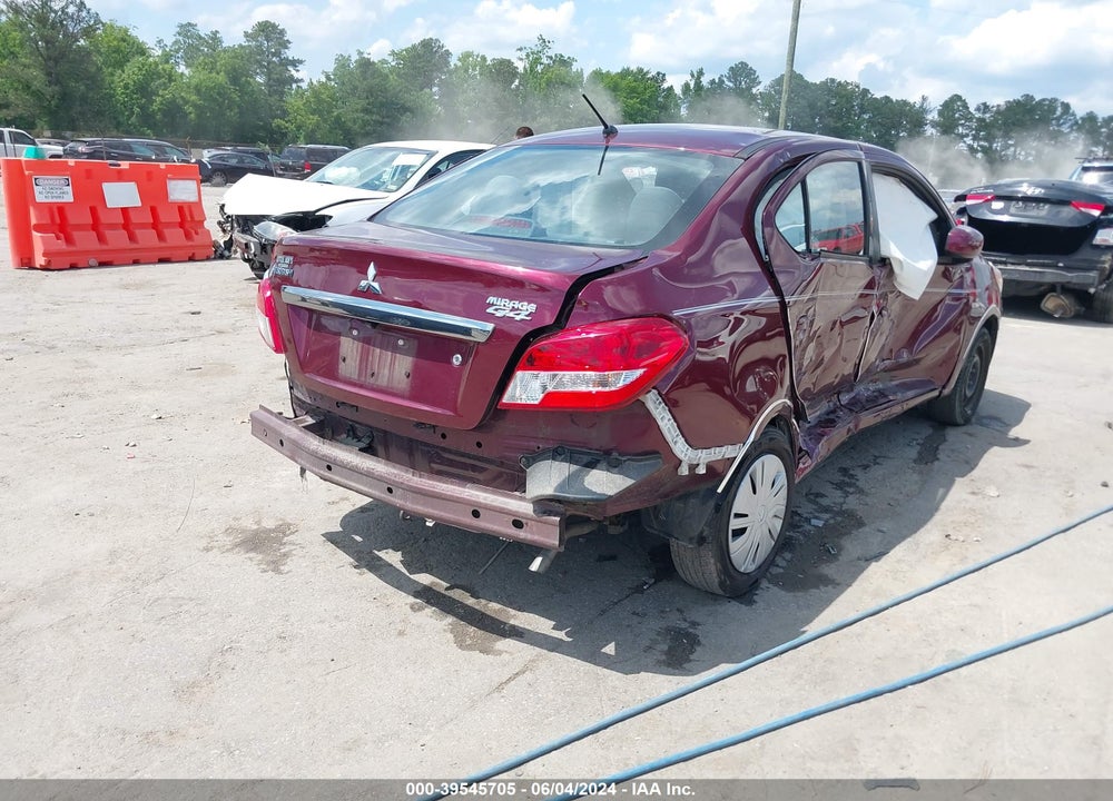 2019 MITSUBISHI MIRAGE G4 ES VIN: ML32F3FJXKHF04218