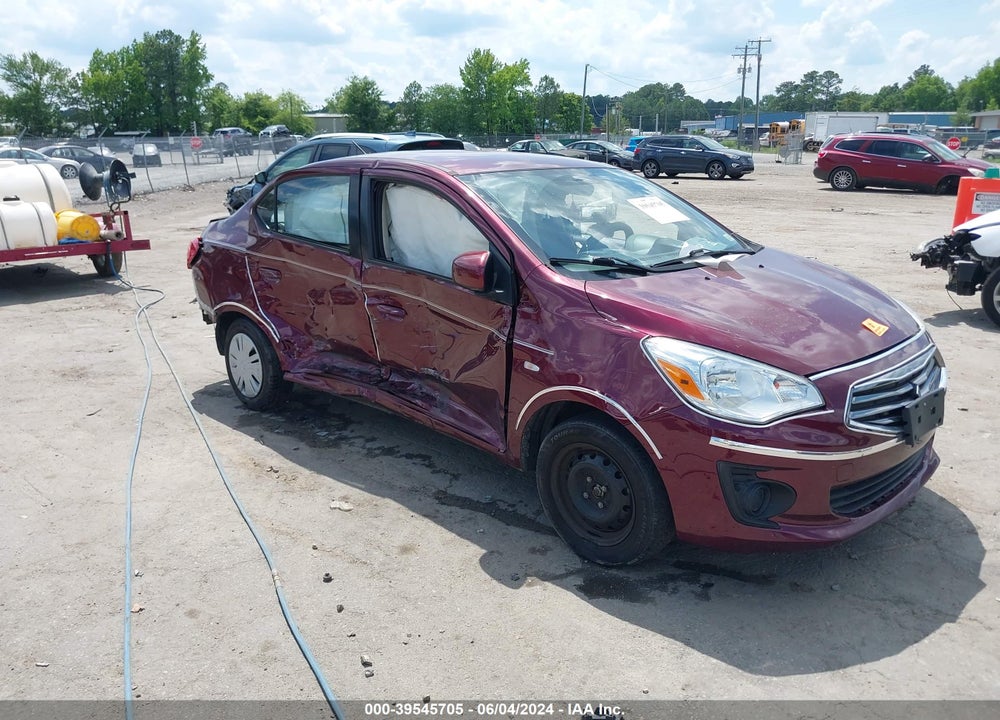2019 MITSUBISHI MIRAGE G4 ES VIN: ML32F3FJXKHF04218