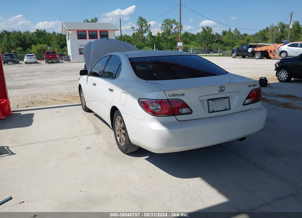 2004 LEXUS ES 330 VIN: JTHBA30G040013131