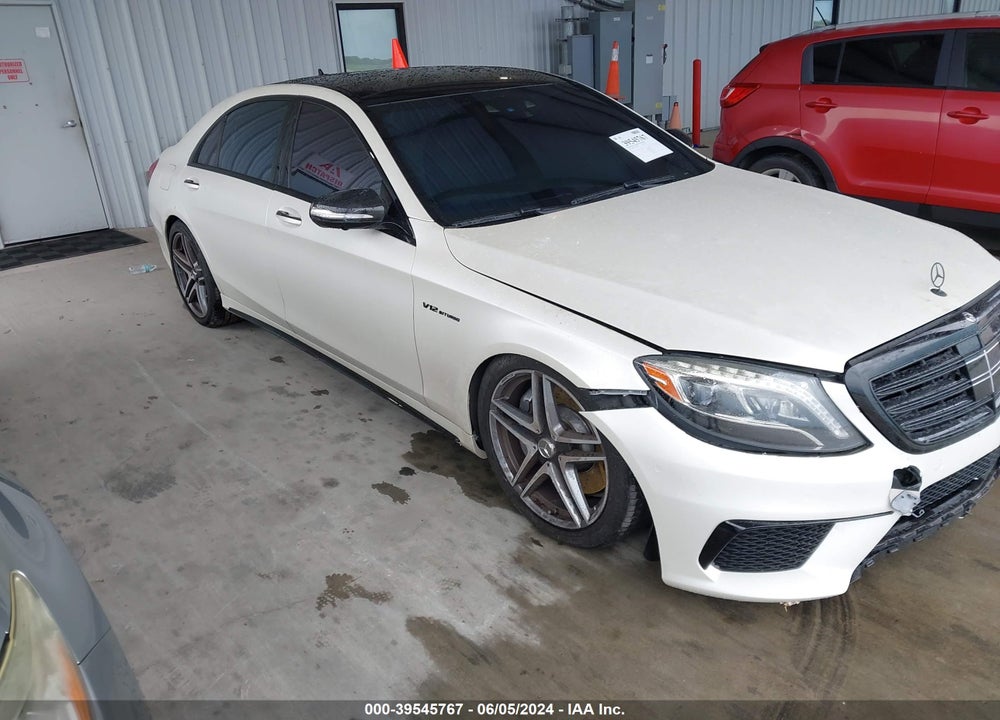 2015 MERCEDES-BENZ S 65 AMG VIN: WDDUG7KB7FA152175