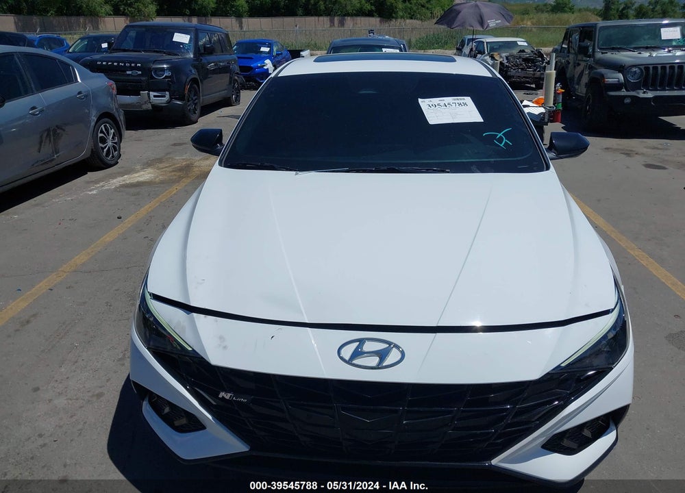 2021 HYUNDAI ELANTRA N LINE VIN: KMHLR4AF4MU162480