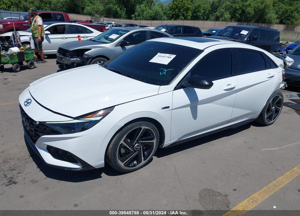 2021 HYUNDAI ELANTRA N LINE VIN: KMHLR4AF4MU162480