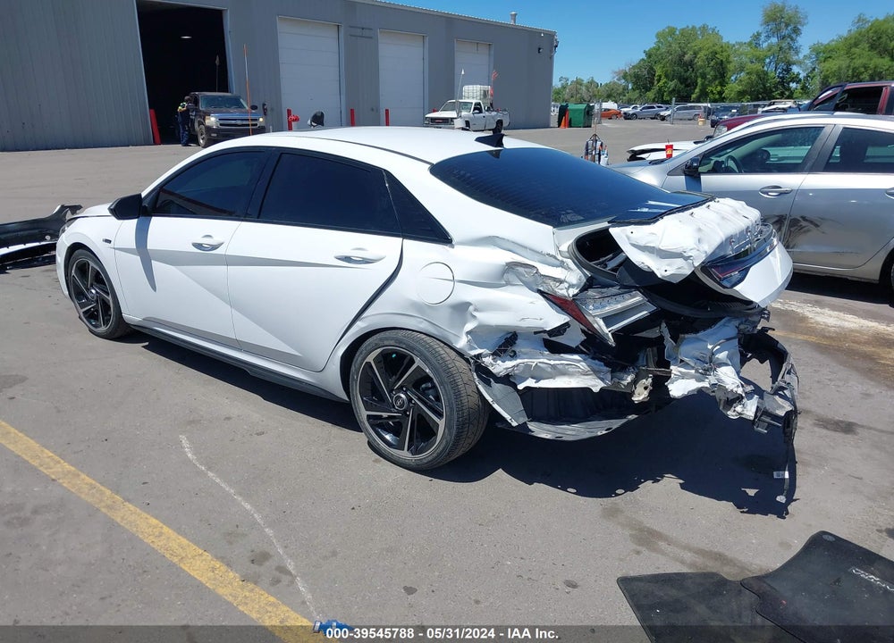 2021 HYUNDAI ELANTRA N LINE VIN: KMHLR4AF4MU162480