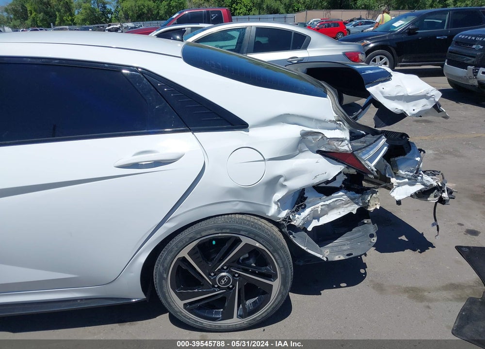 2021 HYUNDAI ELANTRA N LINE VIN: KMHLR4AF4MU162480