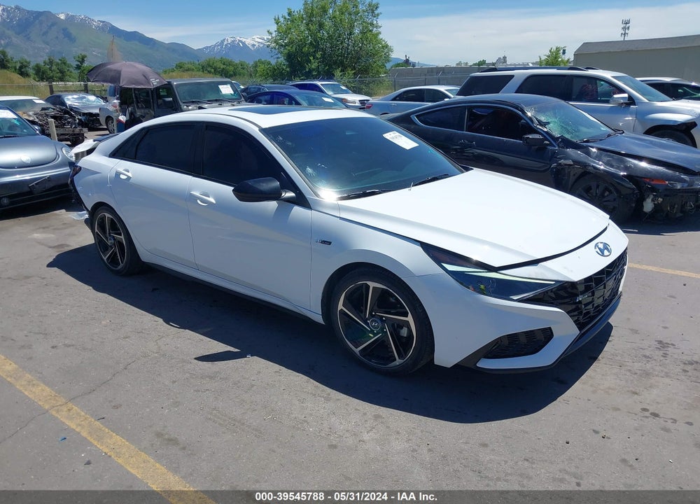 2021 HYUNDAI ELANTRA N LINE VIN: KMHLR4AF4MU162480