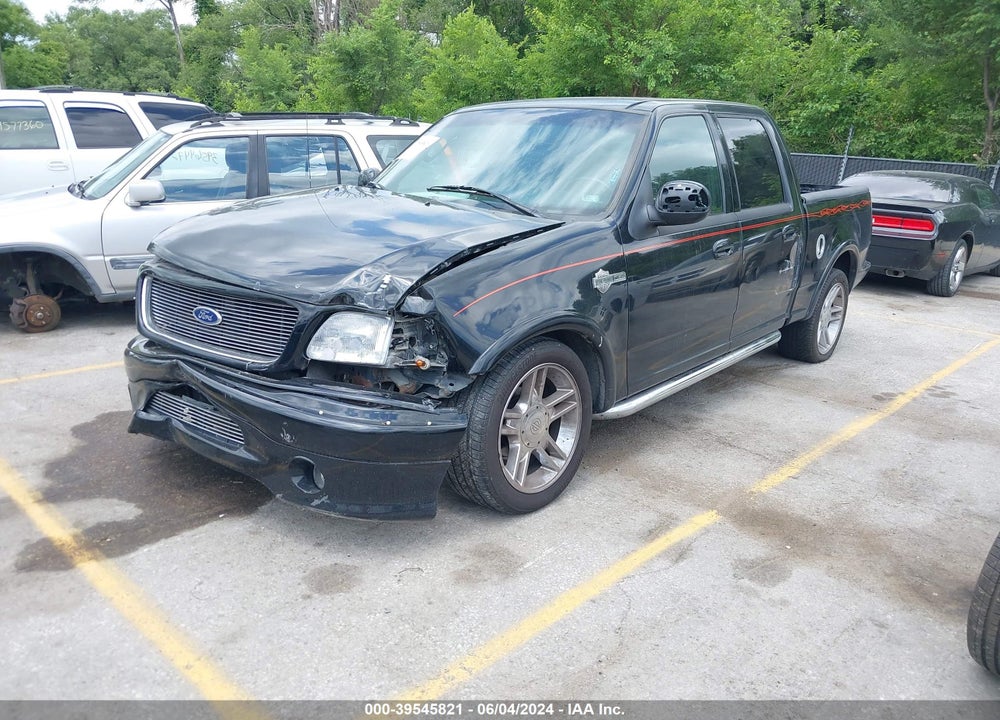2002 FORD F-150 LARIAT VIN: 1FTRW07352KC84934