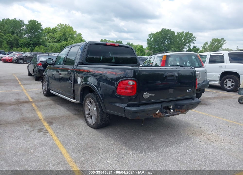 2002 FORD F-150 LARIAT VIN: 1FTRW07352KC84934