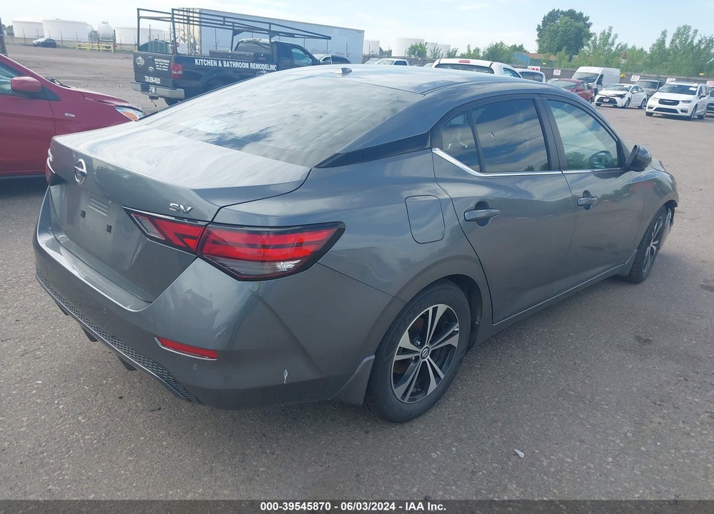 2022 NISSAN SENTRA SV XTRONIC CVT VIN: 3N1AB8CV0NY291667