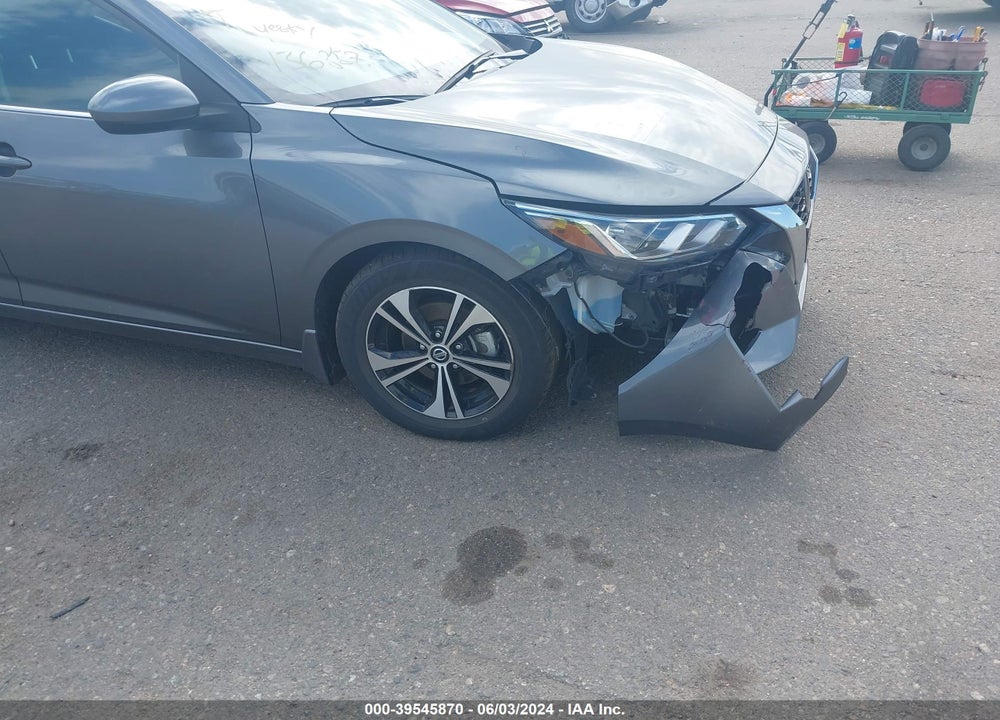 2022 NISSAN SENTRA SV XTRONIC CVT VIN: 3N1AB8CV0NY291667