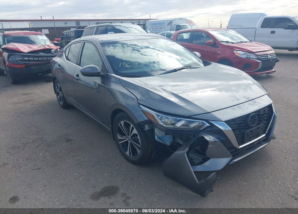 2022 NISSAN SENTRA SV XTRONIC CVT VIN: 3N1AB8CV0NY291667