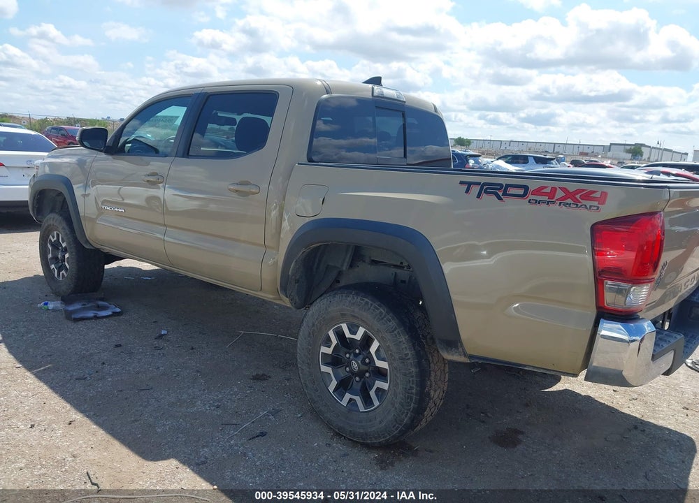 2017 TOYOTA TACOMA TRD OFF ROAD VIN: 3TMCZ5AN0HM063831