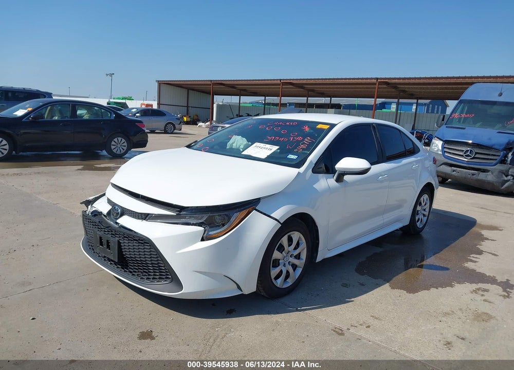 2022 TOYOTA COROLLA LE VIN: 5YFEPMAE1NP346719
