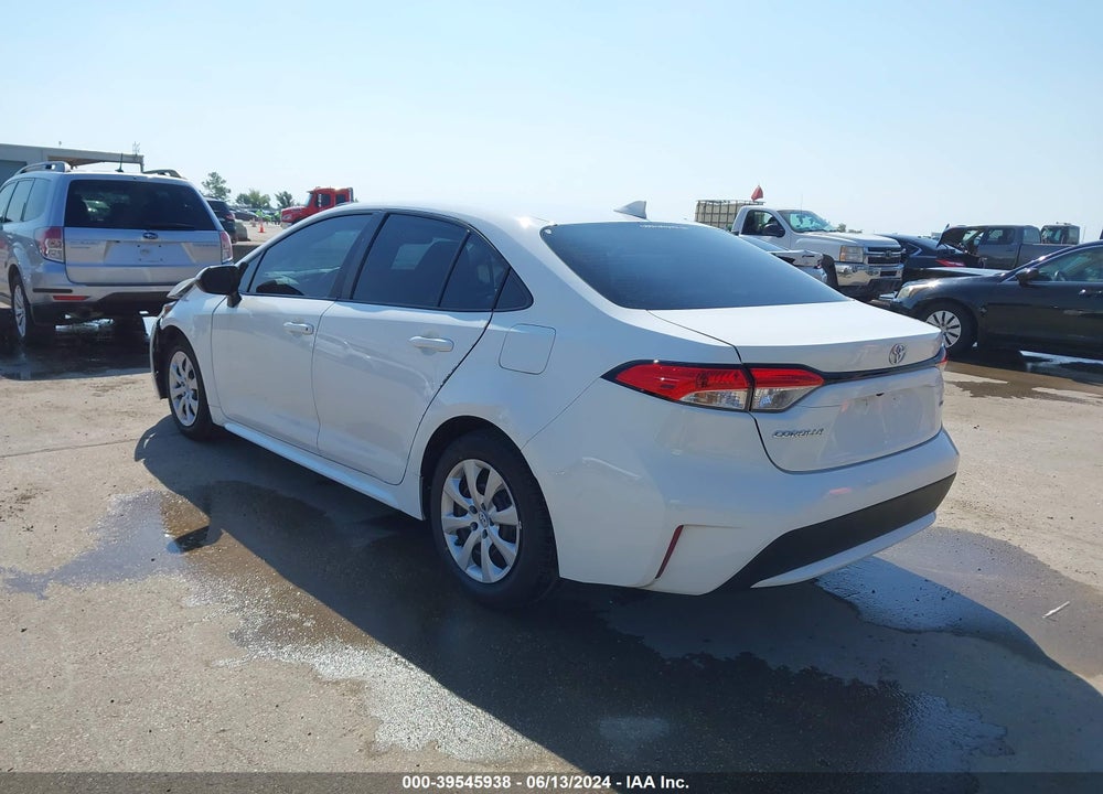 2022 TOYOTA COROLLA LE VIN: 5YFEPMAE1NP346719