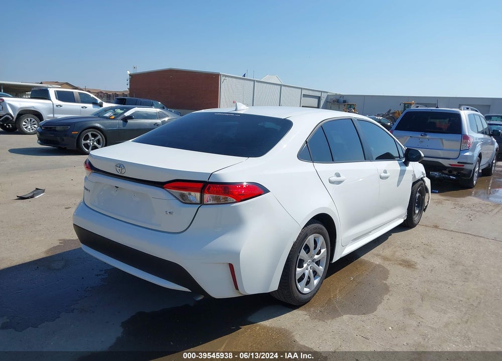 2022 TOYOTA COROLLA LE VIN: 5YFEPMAE1NP346719