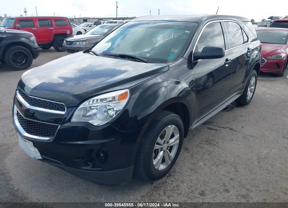 2013 CHEVROLET EQUINOX LS VIN: 2GNALBEK6D1197985
