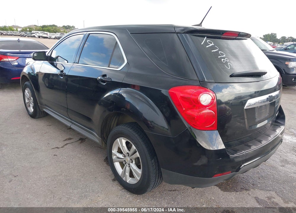 2013 CHEVROLET EQUINOX LS VIN: 2GNALBEK6D1197985