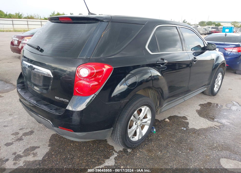2013 CHEVROLET EQUINOX LS VIN: 2GNALBEK6D1197985