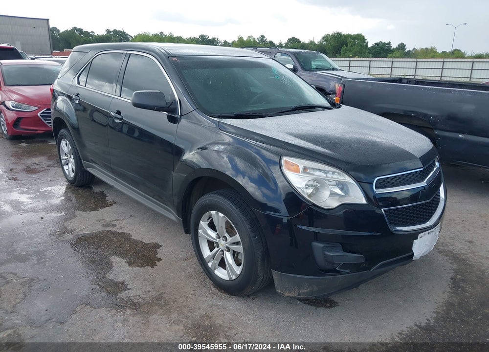 2013 CHEVROLET EQUINOX LS VIN: 2GNALBEK6D1197985