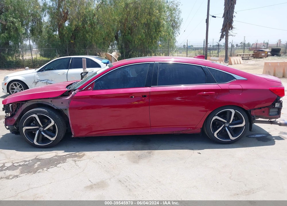 2018 HONDA ACCORD SPORT 2.0T VIN: 1HGCV2F33JA048522