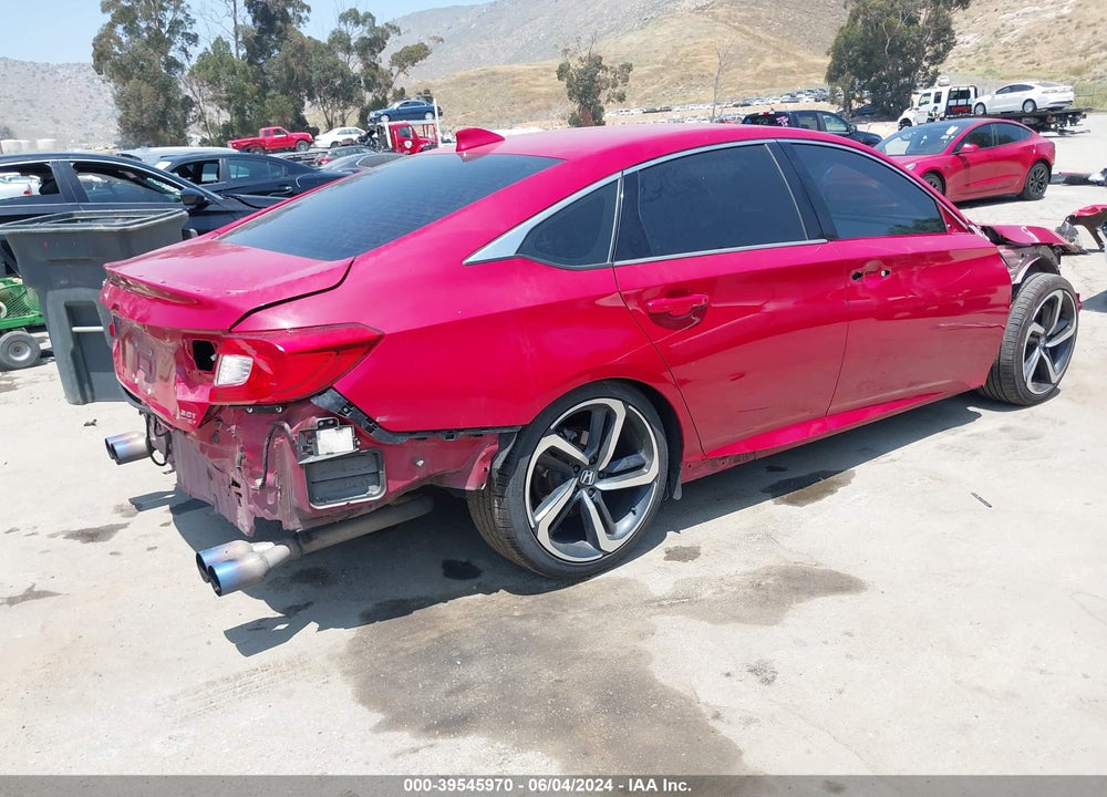 2018 HONDA ACCORD SPORT 2.0T VIN: 1HGCV2F33JA048522