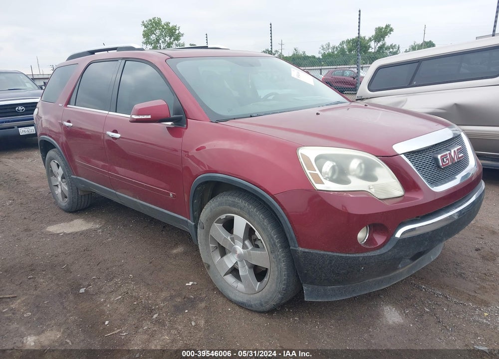 2009 GMC ACADIA SLT-2 VIN: 1GKER33D79J175658