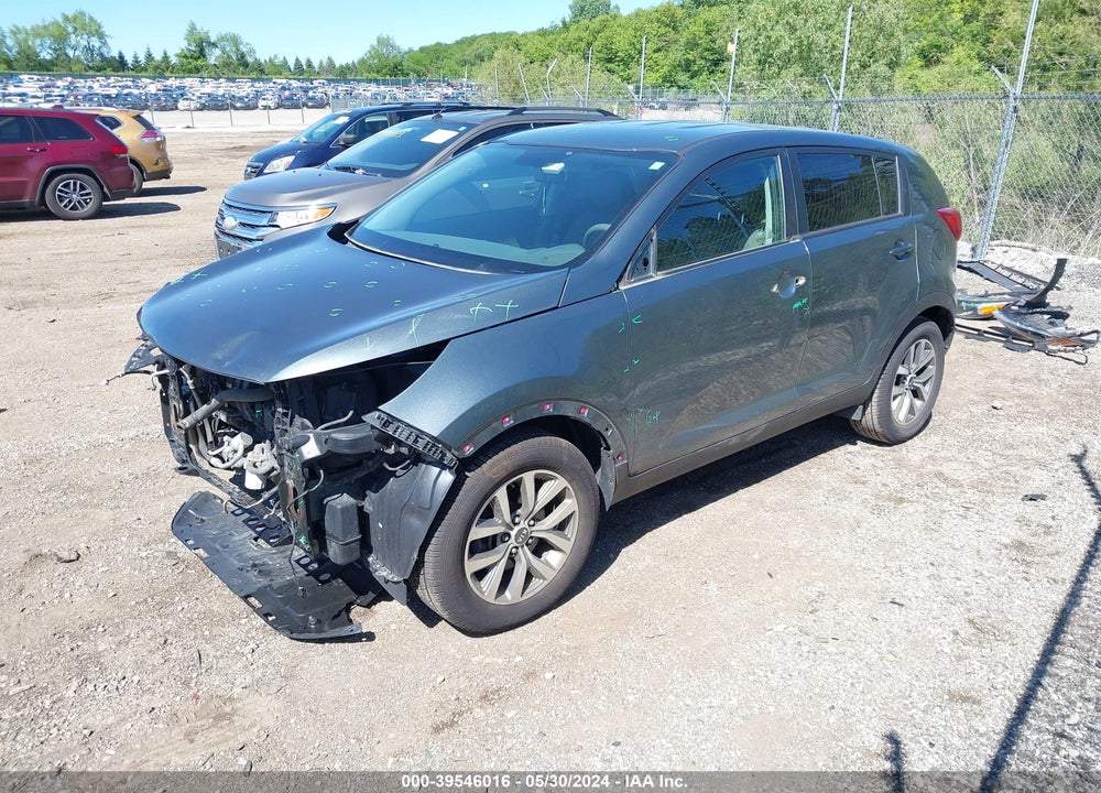 2014 KIA SPORTAGE LX VIN: KNDPB3AC3E7641533