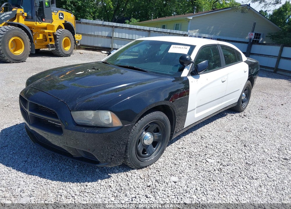 2014 DODGE CHARGER POLICE VIN: 2C3CDXAG3EH142713