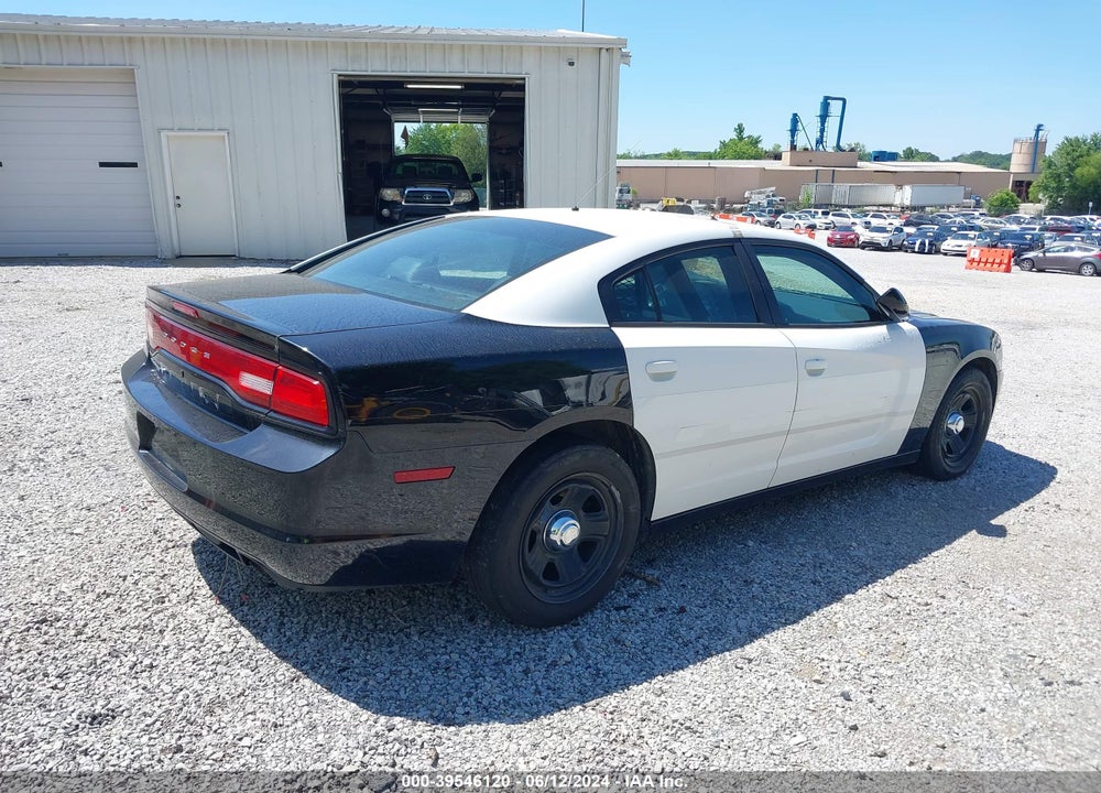 2014 DODGE CHARGER POLICE VIN: 2C3CDXAG3EH142713