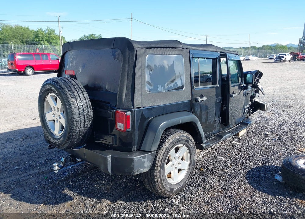 2016 JEEP WRANGLER UNLIMITED SPORT VIN: 1C4HJWDG8GL184011