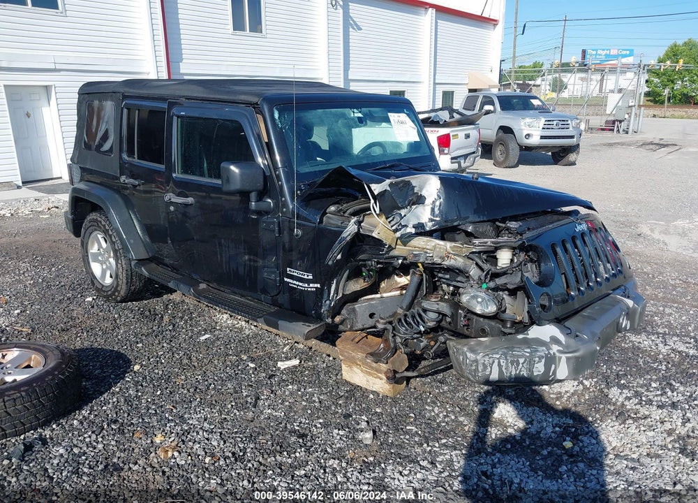 2016 JEEP WRANGLER UNLIMITED SPORT VIN: 1C4HJWDG8GL184011