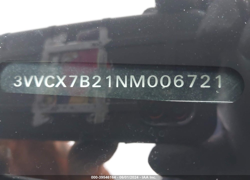 2022 VOLKSWAGEN TAOS 1.5T S VIN: 3VVCX7B21NM006721