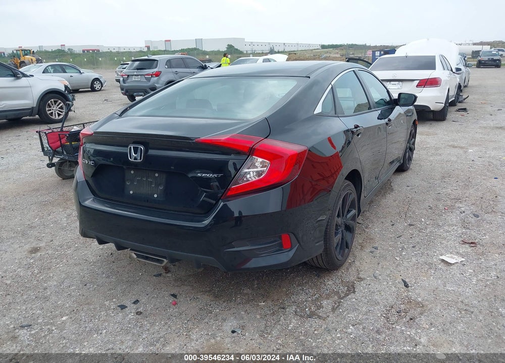 2021 HONDA CIVIC SPORT VIN: 19XFC2F84ME003779