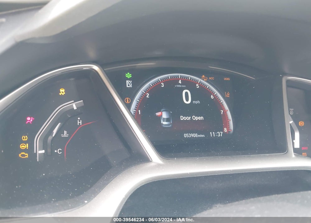 2021 HONDA CIVIC SPORT VIN: 19XFC2F84ME003779