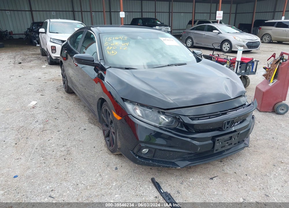 2021 HONDA CIVIC SPORT VIN: 19XFC2F84ME003779
