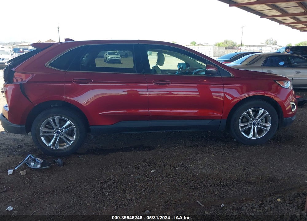 2017 FORD EDGE SEL VIN: 2FMPK3J83HBB04969