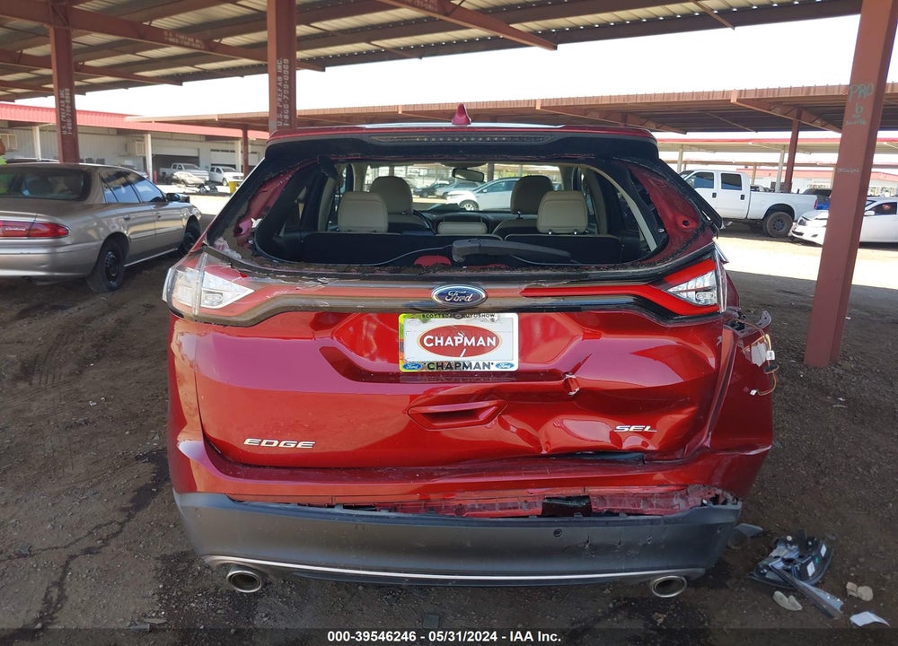 2017 FORD EDGE SEL VIN: 2FMPK3J83HBB04969