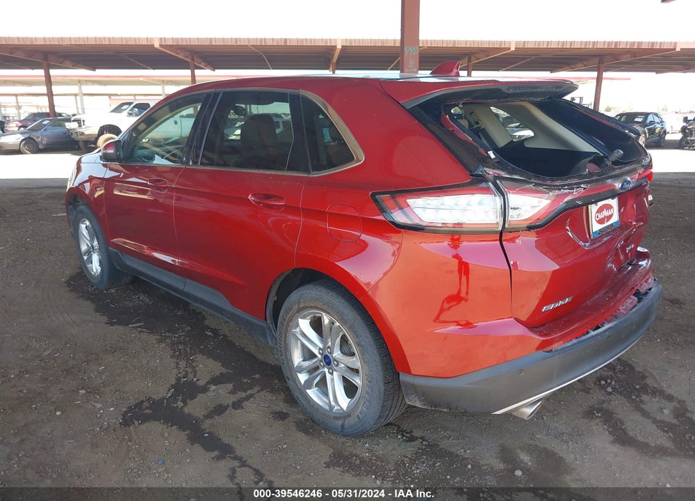 2017 FORD EDGE SEL VIN: 2FMPK3J83HBB04969