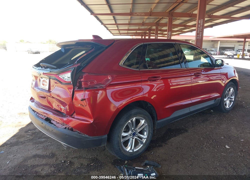2017 FORD EDGE SEL VIN: 2FMPK3J83HBB04969