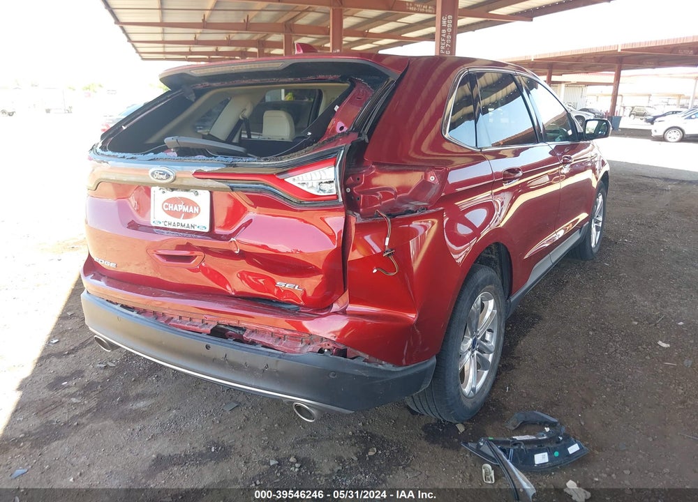 2017 FORD EDGE SEL VIN: 2FMPK3J83HBB04969