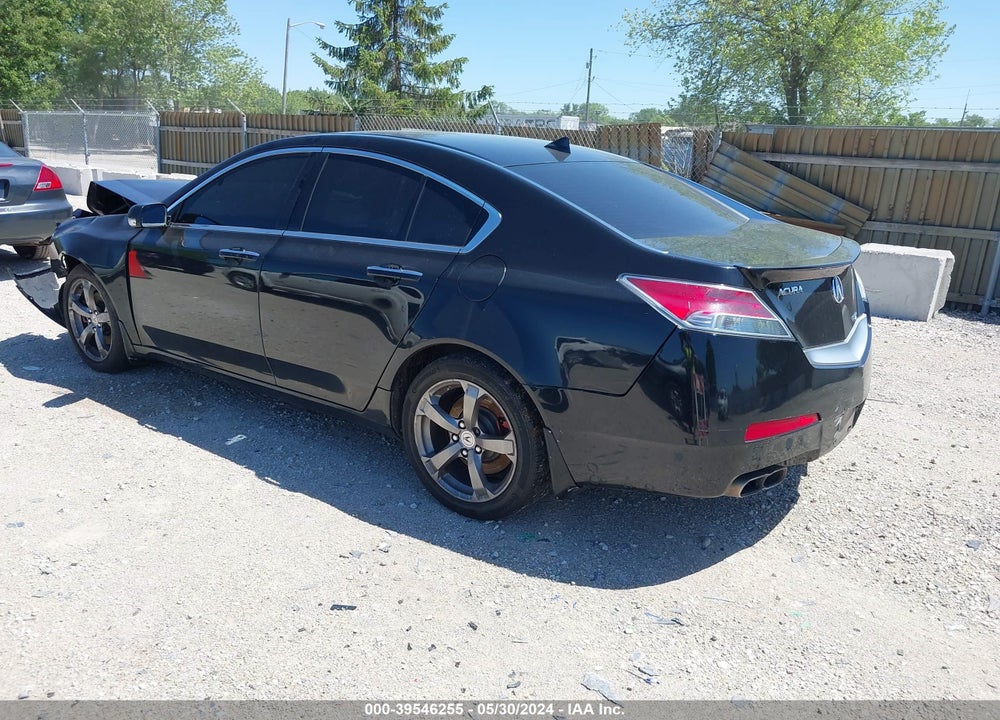 2011 ACURA TL 3.7 VIN: 19UUA9F51BA003025
