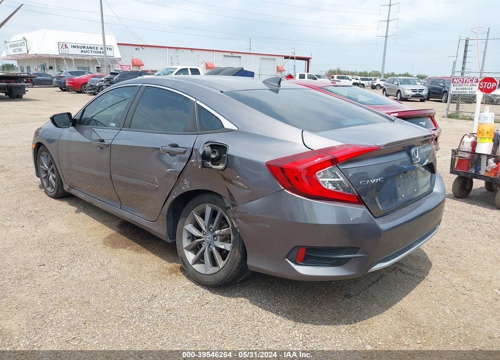 2019 HONDA CIVIC EX VIN: 19XFC1F3XKE003636