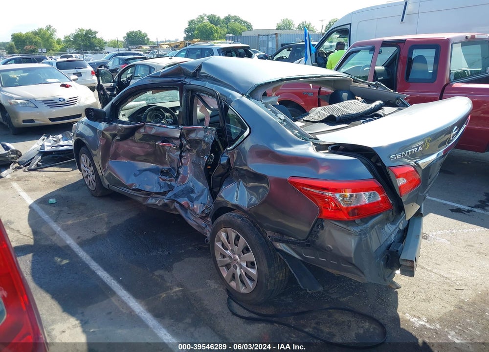 2019 NISSAN SENTRA S VIN: 3N1AB7AP4KY359270