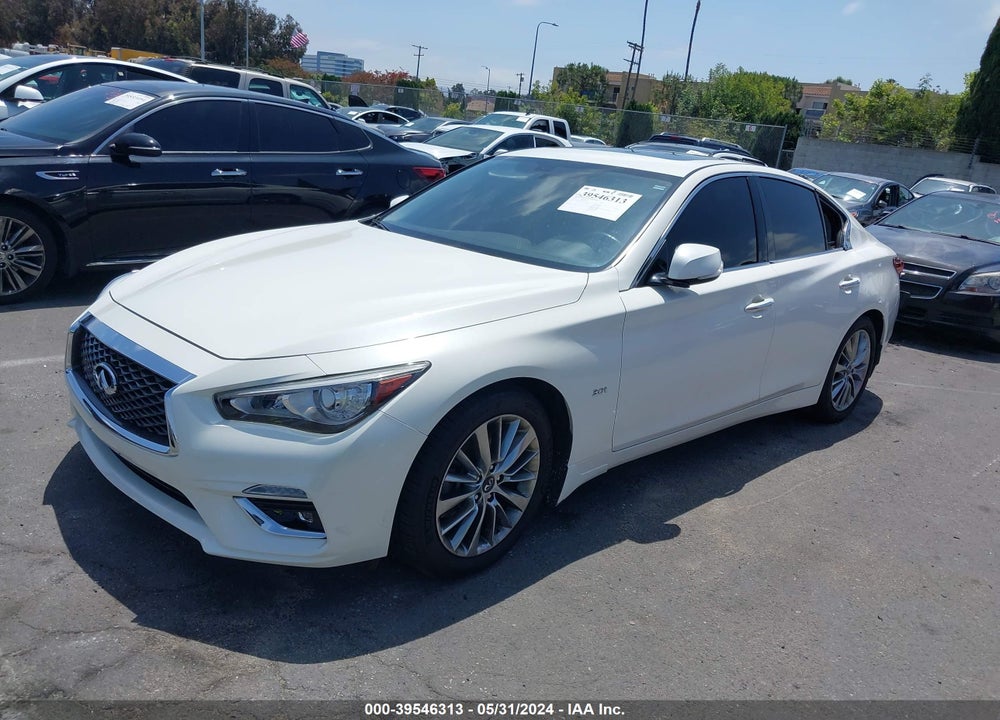 2018 INFINITI Q50 3.0T LUXE VIN: JN1EV7AP5JM364228