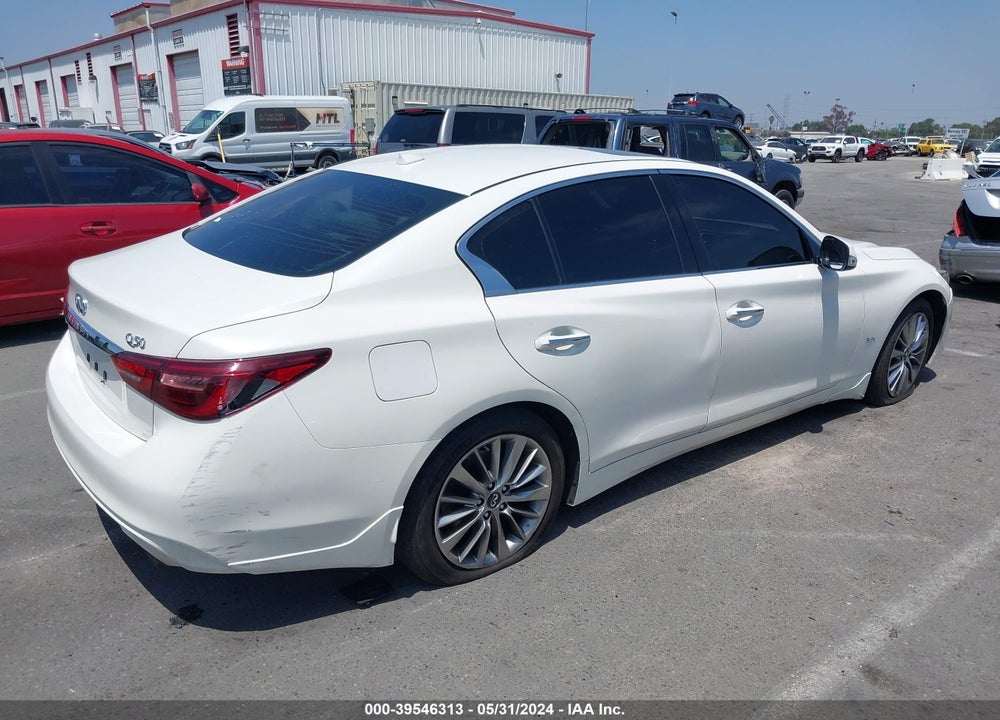 2018 INFINITI Q50 3.0T LUXE VIN: JN1EV7AP5JM364228