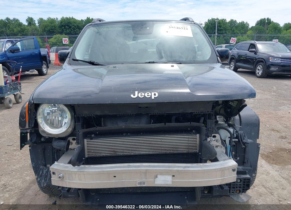 2017 JEEP RENEGADE LATITUDE 4X4 VIN: ZACCJBBB0HPF50521