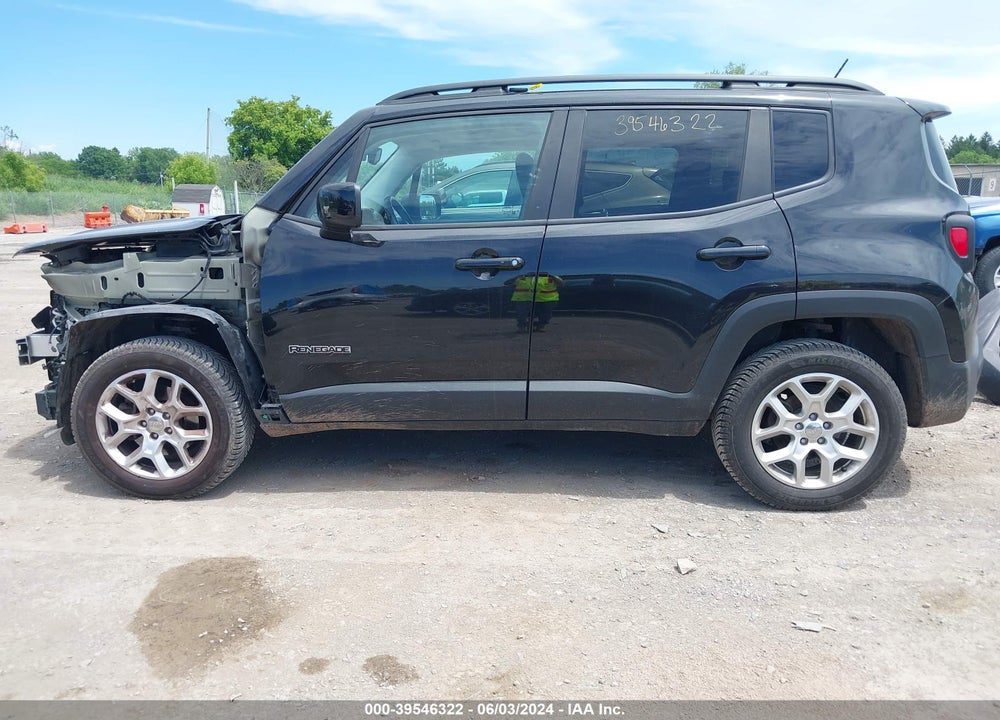 2017 JEEP RENEGADE LATITUDE 4X4 VIN: ZACCJBBB0HPF50521