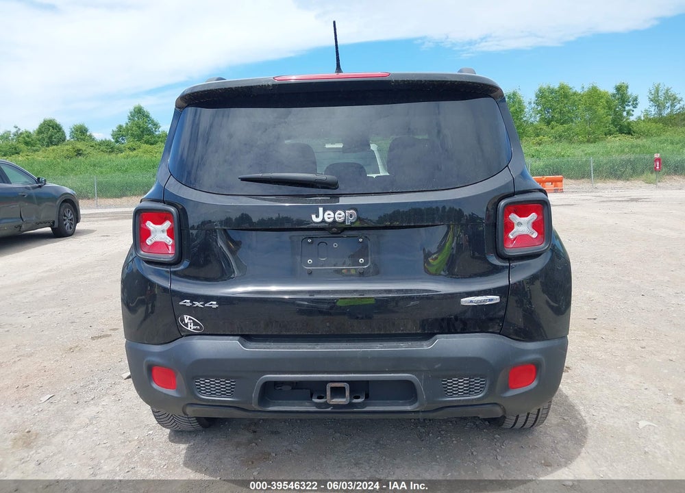 2017 JEEP RENEGADE LATITUDE 4X4 VIN: ZACCJBBB0HPF50521
